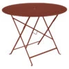 Table De Jardin 4 Personnes FERMOB Bistro Ø 96 Cm - Ocre Rouge 2 Table De Jardin 4 Personnes FERMOB Bistro Ø 96 Cm - Ocre Rouge -Mobilier De Jardin 023520 table jardin fermob bistro 96 cm ocre rouge