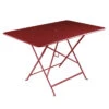Table De Jardin 6 Personnes FERMOB Bistro 117 X 77 Cm - Ocre Rouge -Mobilier De Jardin 024020 table jardin fermob bistro 117 77 cm ocre rouge
