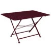 Table De Jardin 6 Personnes FERMOB Cargo 128 X 90 Cm - Cerise Noire -Mobilier De Jardin 0248b9 table jardin fermob cargo 128 90cm cerise noire
