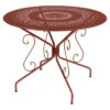 Table De Jardin 4 Personnes FERMOB Montmartre Ø 96 Cm - Ocre Rouge 2 Table De Jardin 4 Personnes FERMOB Montmartre Ø 96 Cm - Ocre Rouge -Mobilier De Jardin 063020 table jardin fermob montmartre 96 cm ocre rouge