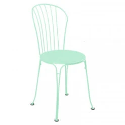 Salon De Jardin Fermob Opéra + 160 X 90 Cm, Cactus, 6 Personnes -Mobilier De Jardin 091183 chaise jardin empilable fermob opera vert opaline 1
