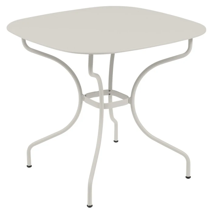 Table De Jardin 4 Personnes FERMOB Opéra + 82 X 82 Cm - Gris Argile 3 Table De Jardin 4 Personnes FERMOB Opéra + 82 X 82 Cm - Gris Argile
