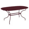 Table De Jardin Ovale 6 Personnes FERMOB Opéra + 160 X 90 Cm - Cerise Noire -Mobilier De Jardin 0947b9 table jardin ovale fermob opera 160 90cm cerise noire