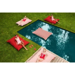 Pouf D'extérieur Fatboy Original Outdoor - Rouge -Mobilier De Jardin 102476 pouf exterieur fatboy original outdoor rouge piscine
