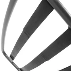 Pack Rocking Chair Rock'n'Roll Noir + Pouf Original Outdoor Océan Fatboy -Mobilier De Jardin 103161 rocking chair fatboy rocknroll noir lanieres 1 1