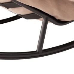 Rocking Chair Fatboy Rock'n'Roll - Noir -Mobilier De Jardin 103161 rocking chair fatboy rocknroll noir structure