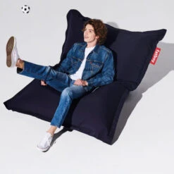 Pouf D'extérieur Fatboy Original Outdoor - Océan Foncé -Mobilier De Jardin 104555 pouf exterieur fatboy original outdoor ocean fonce assis 2