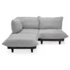 Canapé De Jardin Modulable Fatboy Paletti - Gris Roche -Mobilier De Jardin 105361 canape jardin modulable fatboy paletti gris roche