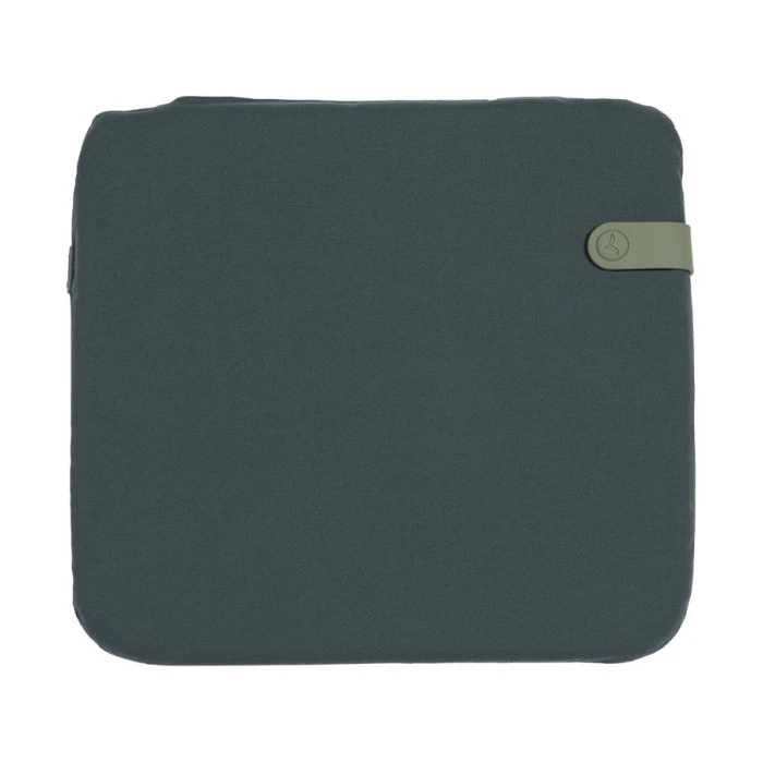 Galette Color Mix Pour Chaise FERMOB Monceau - Bleu Nuit 3 Galette Color Mix Pour Chaise FERMOB Monceau - Bleu Nuit