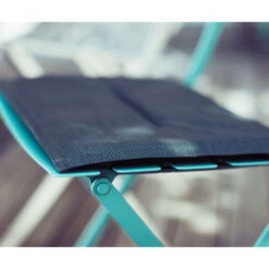 Coussin Galette De Chaise Pour FERMOB Bistro - Carbone -Mobilier De Jardin 2776 coussin galette carbone 2 1