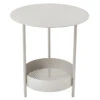 Guéridon De Jardin FERMOB Salsa - Gris Argile -Mobilier De Jardin 3270a5 table basse gueridon fermob salsa gris argile