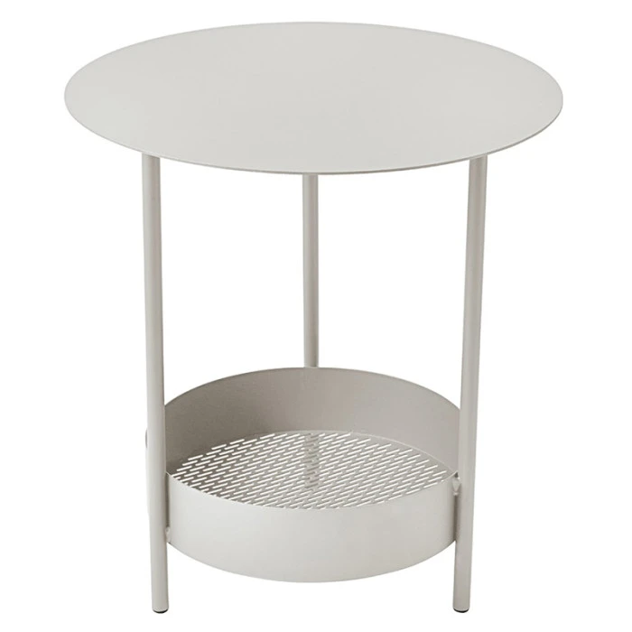 Guéridon De Jardin FERMOB Salsa - Gris Argile 3 Guéridon De Jardin FERMOB Salsa - Gris Argile