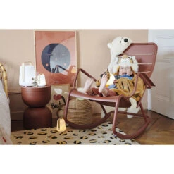 Lampe Nomade FERMOB Balad Bamboo H 25 Cm -Mobilier De Jardin 365200 lampe nomade fermob balad h 25 bamboo ambiance 2