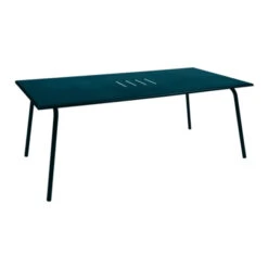 Table De Jardin 8 Personnes FERMOB Monceau 194 X 94 Cm - Bleu Acapulco