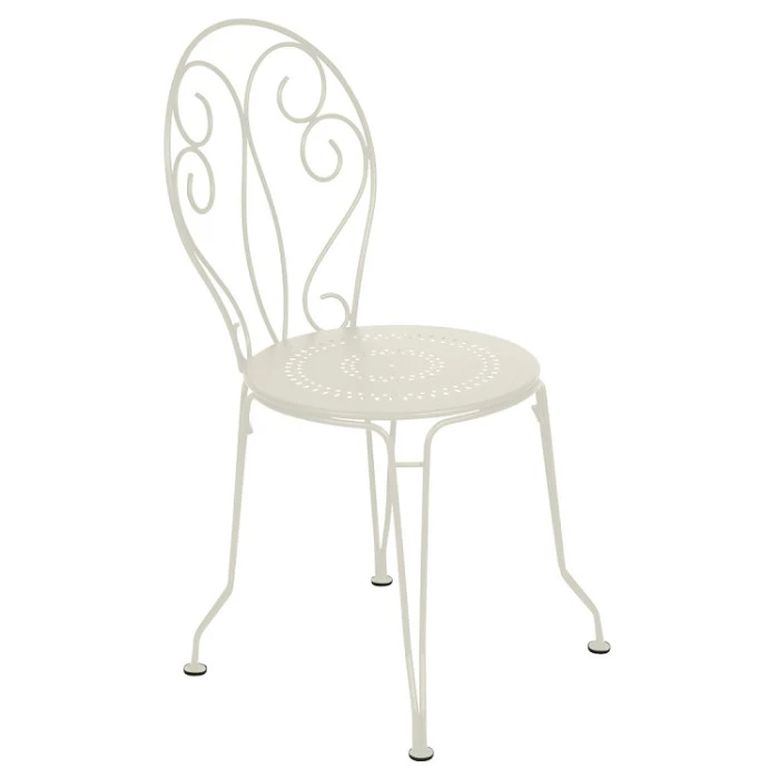 Chaise De Jardin Empilable FERMOB Montmartre - Gris Argile 3 Chaise De Jardin Empilable FERMOB Montmartre - Gris Argile