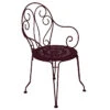 Fauteuil De Jardin Empilable FERMOB Montmartre - Cerise Noire -Mobilier De Jardin 4601b9 fauteuil jardin empilable fermob montmartre cerise noire