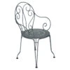 Fauteuil De Jardin Empilable FERMOB Montmartre - Gris Orage -Mobilier De Jardin 460226 fauteuil jardin empilable fermob montmartre gris orage