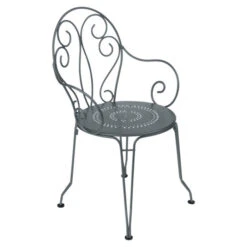 Fauteuil De Jardin Empilable FERMOB Montmartre - Gris Orage