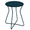 Tabouret De Jardin FERMOB Cocotte - Bleu Acapulco -Mobilier De Jardin 470221 tabouret jardin fermob cocotte bleu acapulco
