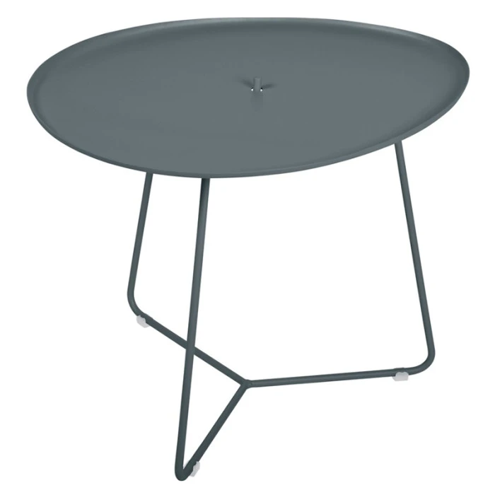 Table Basse FERMOB Cocotte - Gris Orage 3 Table Basse FERMOB Cocotte - Gris Orage