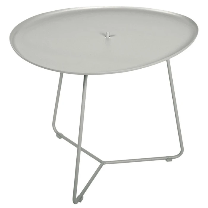 Table Basse FERMOB Cocotte - Gris Argile 3 Table Basse FERMOB Cocotte - Gris Argile