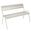 Banc De Jardin FERMOB Monceau - Gris Argile -Mobilier De Jardin 4810a5 banc jardin fermob monceau gris argile