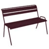 Banc De Jardin FERMOB Monceau - Cerise Noire -Mobilier De Jardin 4810b9 banc jardin fermob monceau cerise noire