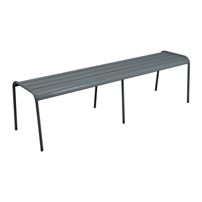 Banc De Jardin FERMOB Monceau XL - Gris Orage 3 Banc De Jardin FERMOB Monceau XL - Gris Orage