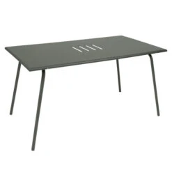 Table De Jardin 6 Personnes FERMOB Monceau 146 X 80 Cm - Romarin