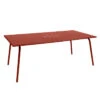 Table De Jardin 8 Personnes FERMOB Monceau 194 X 94 Cm - Ocre Rouge -Mobilier De Jardin 483220 table jardin fermob monceau 194 94 cm ocre rouge