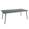 Table De Jardin 8 Personnes FERMOB Monceau 194 X 94 Cm - Gris Orage -Mobilier De Jardin 483226 table jardin fermob monceau 194 94 cm gris orage