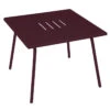 Table Basse De Jardin FERMOB Monceau 57 X 57 Cm - Cerise Noire -Mobilier De Jardin 4841b9 table jardin fermob monceau 57 57cm cerise noire