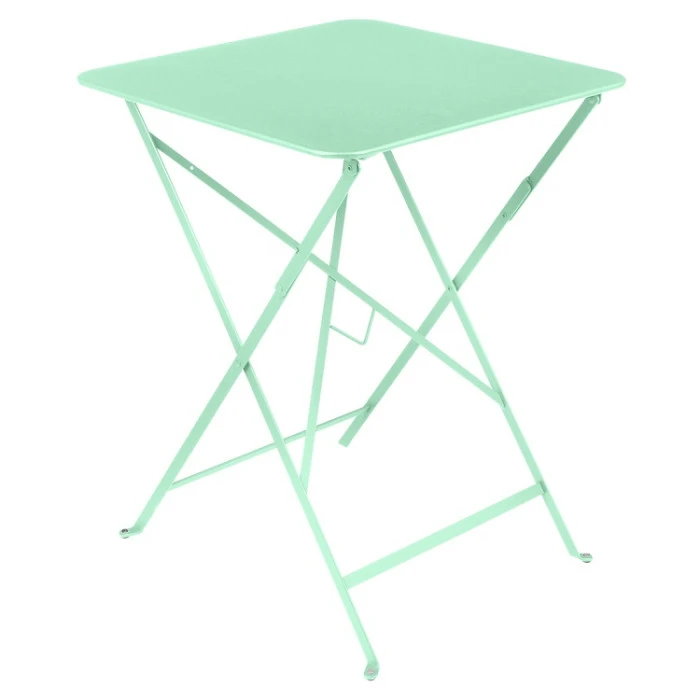 Table De Jardin Pliante 2 Personnes FERMOB Bistro 57 X 57 Cm - Vert Opaline 3 Table De Jardin Pliante 2 Personnes FERMOB Bistro 57 X 57 Cm - Vert Opaline
