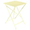 Table De Jardin Pliante 2 Personnes FERMOB Bistro 57 X 57 Cm - Citron Givré