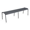 Banc De Jardin FERMOB Monceau XL - Carbone -Mobilier De Jardin banc jardin fermob monceau xl carbone 1
