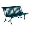 Banc De Jardin FERMOB Louisiane - Bleu Acapulco -Mobilier De Jardin banc jardin louisiane fermob bleu acapulco 1