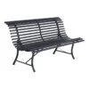 Banc De Jardin FERMOB Louisiane - Carbone 1 Banc De Jardin FERMOB Louisiane - Carbone -Mobilier De Jardin banc jardin louisiane fermob carbone 1