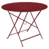 Table De Jardin 4 Personnes FERMOB Bistro Ø 96 Cm - Piment -Mobilier De Jardin bistro table d96 piment 1