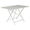 Table De Jardin 6 Personnes FERMOB Bistro 117 X 77 Cm - Gris Argile 2 Table De Jardin 6 Personnes FERMOB Bistro 117 X 77 Cm - Gris Argile -Mobilier De Jardin bistro table 117x77 gris argile