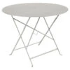 Table De Jardin 4 Personnes FERMOB Bistro Ø 96 Cm - Gris Argile 1 Table De Jardin 4 Personnes FERMOB Bistro Ø 96 Cm - Gris Argile -Mobilier De Jardin bistro table d96 gris argile 1