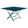 Table De Jardin 8 Personnes FERMOB Cargo 128 X 128 Cm - Bleu Acapulco -Mobilier De Jardin cargo table bleu acapulco 1