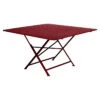 Table De Jardin 8 Personnes FERMOB Cargo 128 X 128 Cm - Piment 2 Table De Jardin 8 Personnes FERMOB Cargo 128 X 128 Cm - Piment -Mobilier De Jardin cargo table piment 1