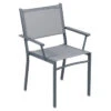 Fauteuil De Jardin Empilable FERMOB Costa - Gris Orage -Mobilier De Jardin costa bridge gris orage stereo