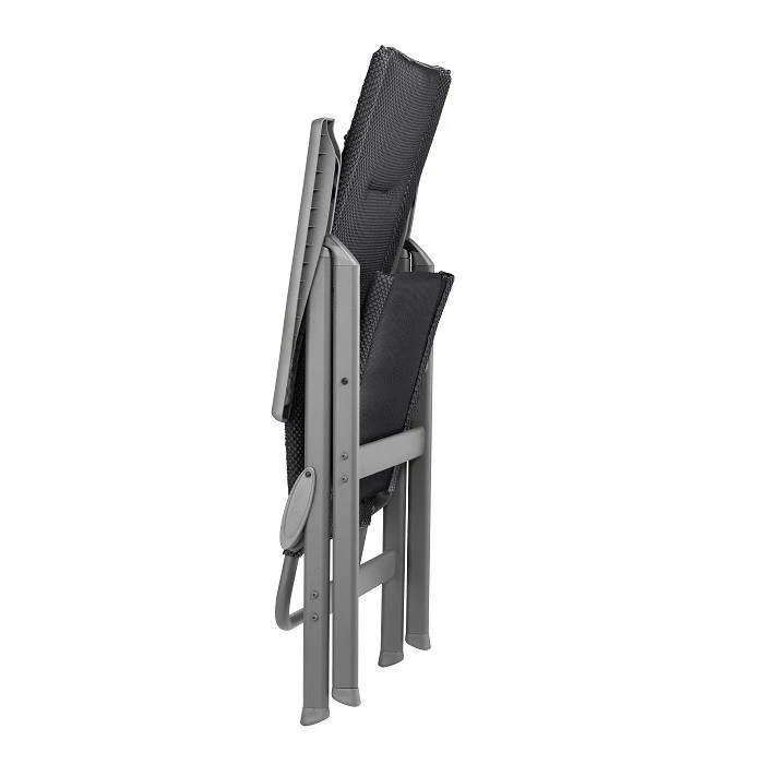 Fauteuil De Jardin Pliant LAFUMA Zen-It BeComfort - Gris Foncé 4 Fauteuil De Jardin Pliant LAFUMA Zen-It BeComfort - Gris Foncé – Image 2