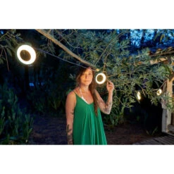Guirlande Lumineuse FERMOB Hoop - Cactus -Mobilier De Jardin guirlande fermob guirlande hoop min