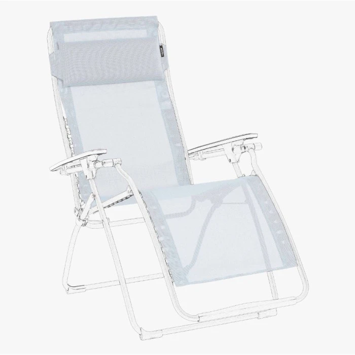 Toile De Rechange + Têtière LAFUMA Pour Fauteuil Relax Futura-Ciel 4 Toile De Rechange + Têtière LAFUMA Pour Fauteuil Relax Futura-Ciel – Image 2