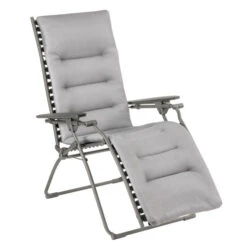 Fauteuil Relax Pliant LAFUMA Evolution BeComfort - Argent
