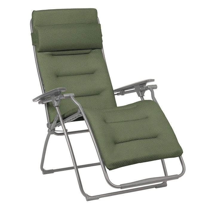 Fauteuil Relax Pliant LAFUMA Futura BeComfort - Olive 3 Fauteuil Relax Pliant LAFUMA Futura BeComfort - Olive