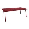Table De Jardin 8 Personnes FERMOB Monceau 194 X 94 Cm - Piment