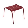 Table Basse / Repose-pieds FERMOB Monceau - Piment -Mobilier De Jardin monceau table basse repose pieds piment 1